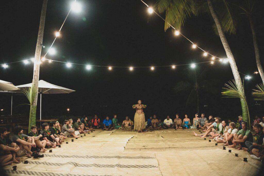 Fiji island yacht trip